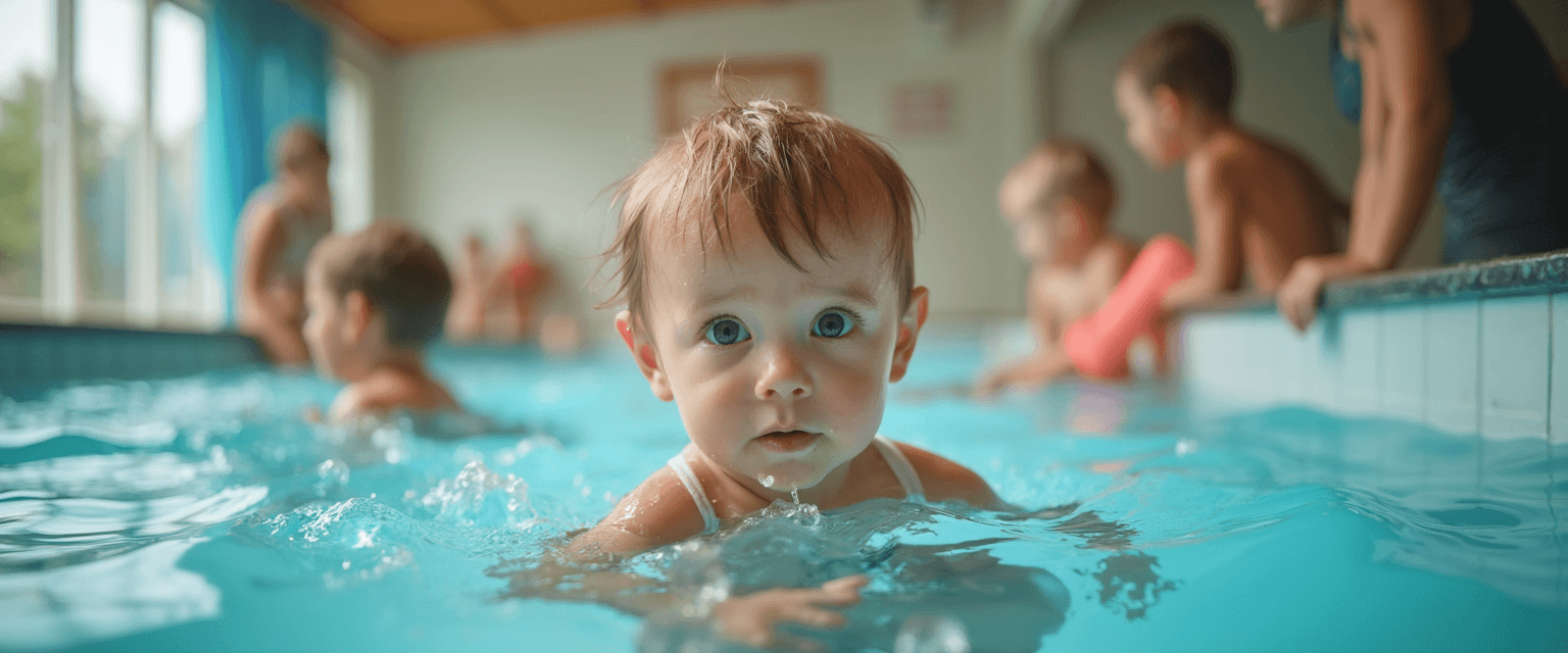 Suivi clair de la progression des enfants en cours de natation