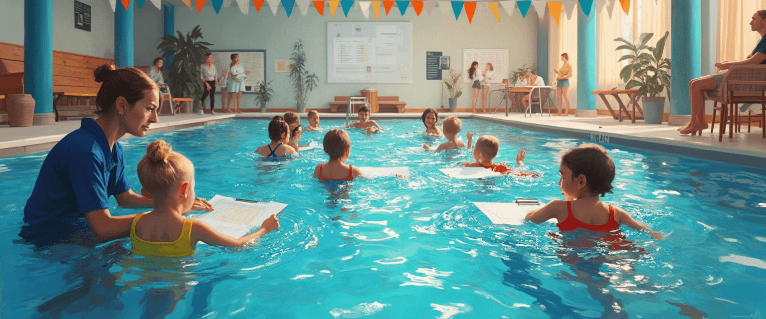 Élaborer un plan de cours de natation pour débutants adultes