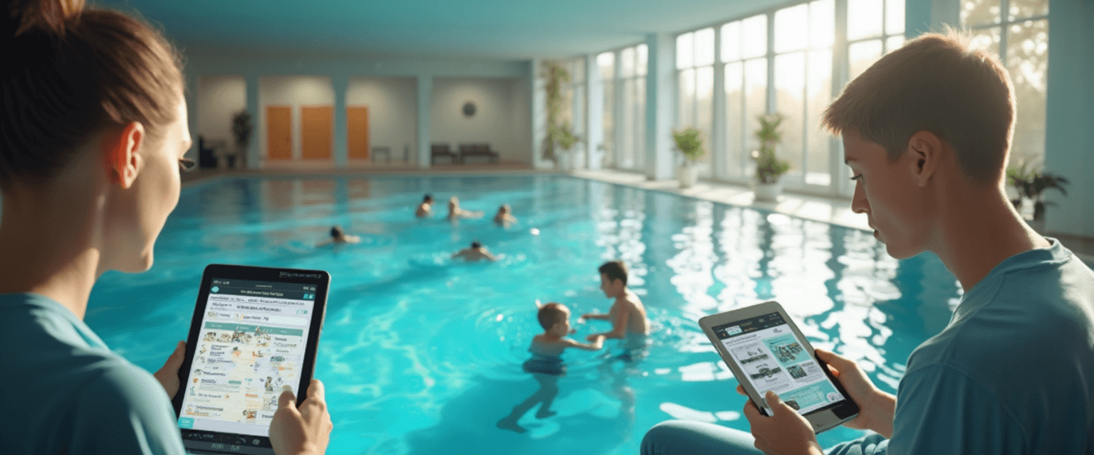 Efficient swimming lesson scheduling without paid software
