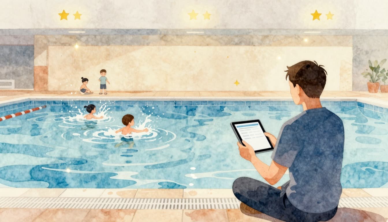 Construir reputación online como pequeña escuela de natación: así creces sin un gran presupuesto de marketing