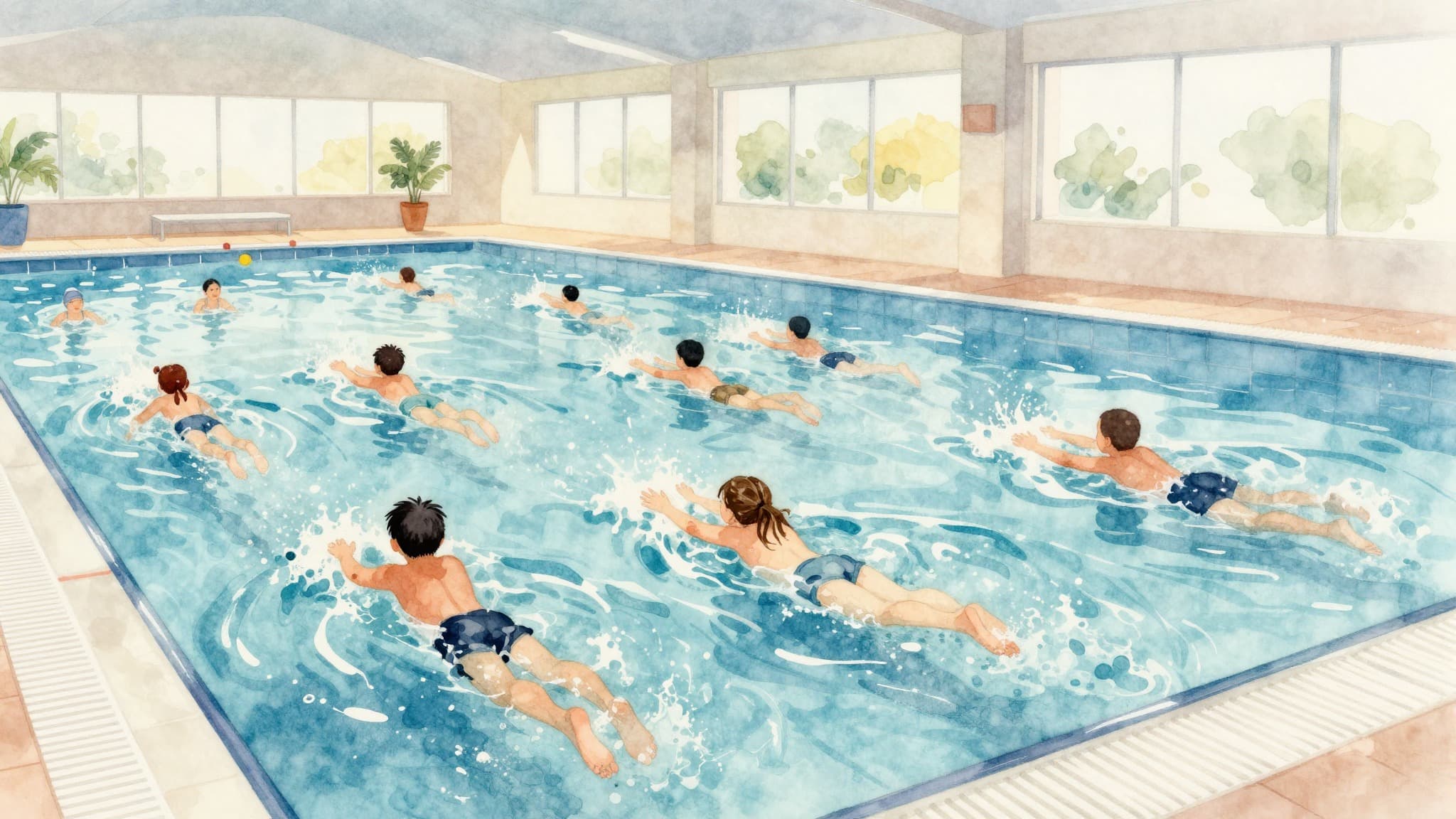 Schwimmen als Medizin: Die bewiesenen Gesundheitsvorteile von Schwimmunterricht für Kinder