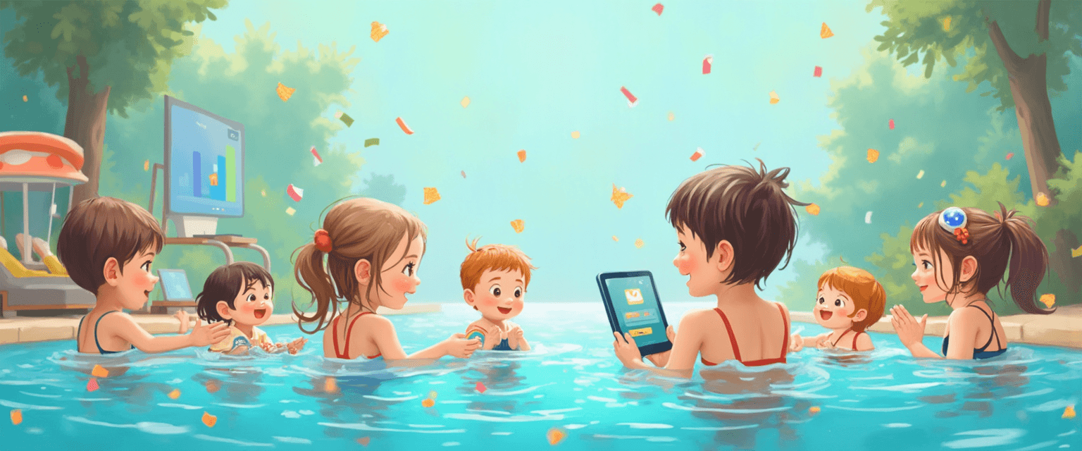 Annuler et rattraper un cours de natation via le portail parental