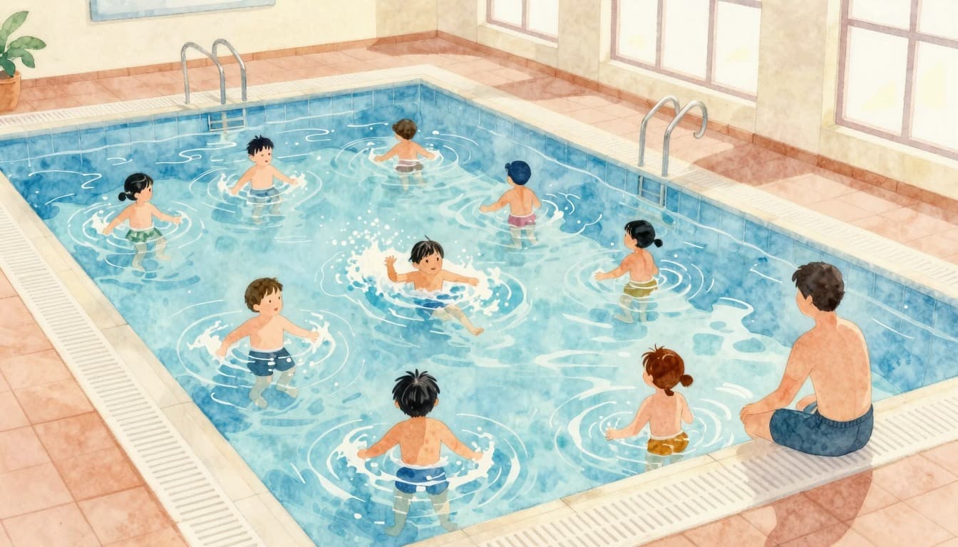 Umfassender Überblick über Schwimmunterricht und Kinderentwicklung: mehr als nur ein Diplom