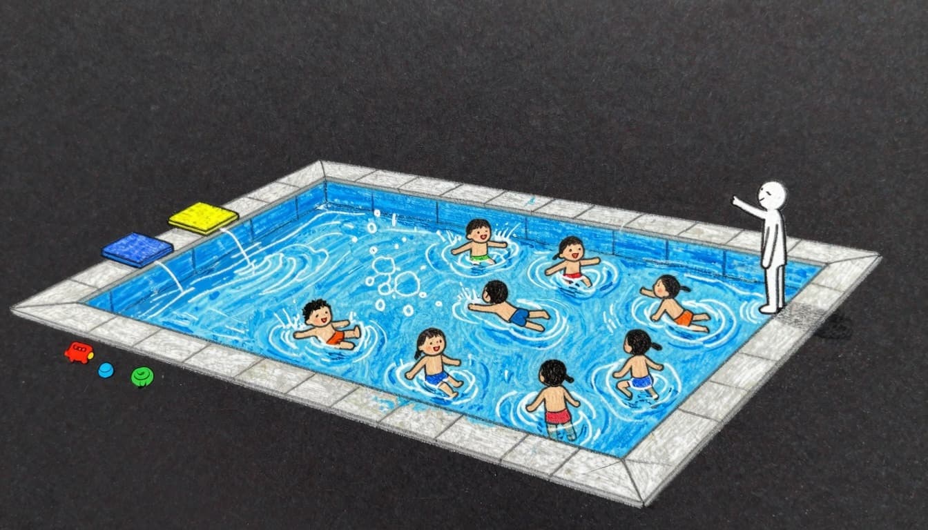 What Really Happens During Your Child’s Swimming Lesson? How to Understand Progress Even When You’re Not at the Pool
