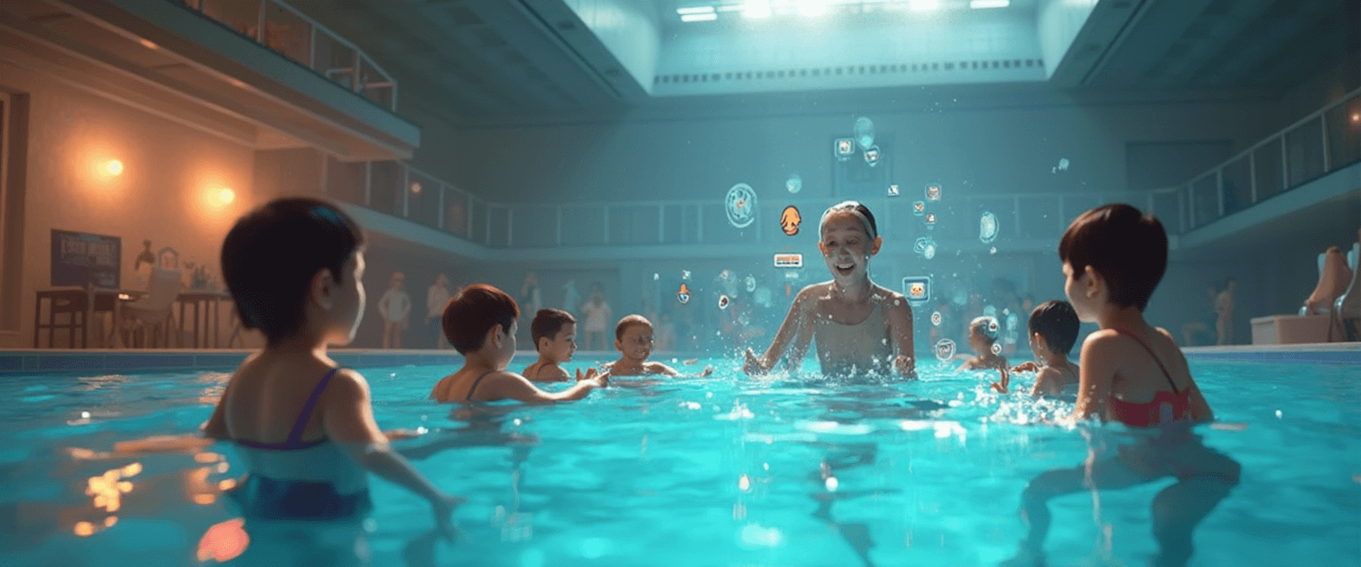 Registering Swimming Lesson Progress Without Language Barrier