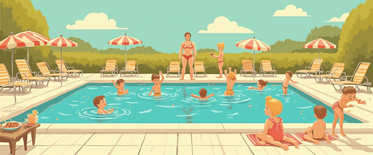 Calmly Tracking Swimming Lesson Progress as a Parent