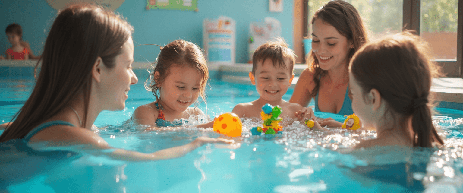 Registrar el progreso en las clases de natación en niños pequeños