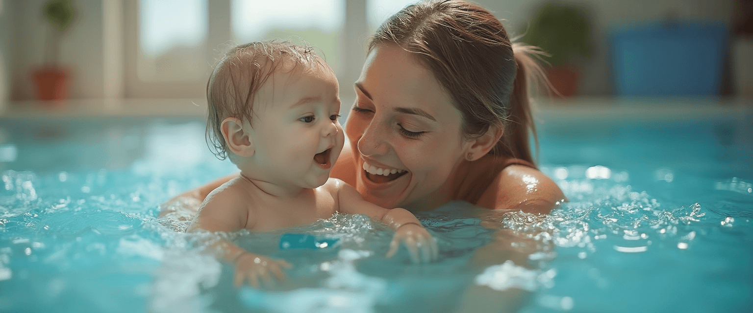 Dokumentation des Schwimmunterrichtsfortschritts bei Baby- und Kleinkindschwimmen