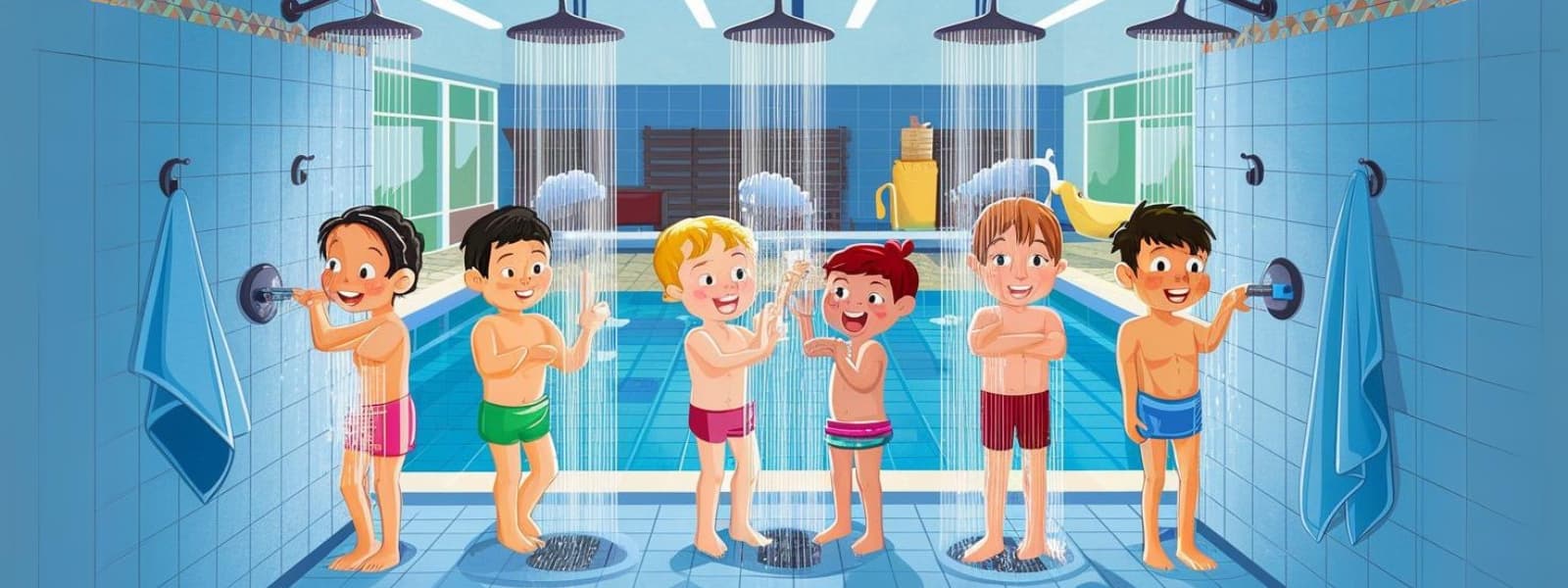 Warum Duschen vor dem Schwimmunterricht so wichtig ist